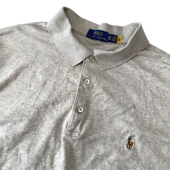 Polo by Ralph Lauren Other - Polo Ralph Lauren Polo Shirt Classic Fit Short Sleeve Casual Mens XLT Beige